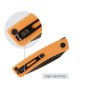 Ніж SRM Air, Orange G10, Black Stonewash (105M-GJ)