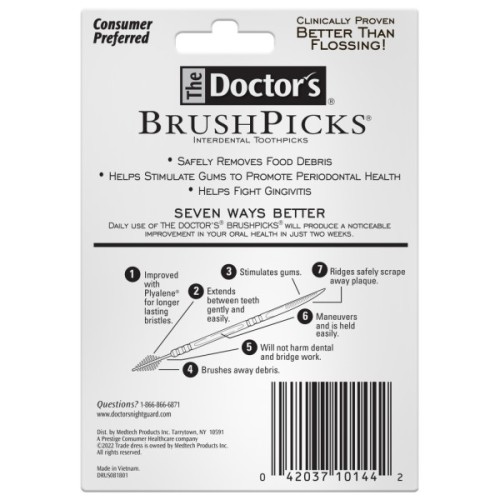 Зубочистки The Doctor's 275 шт. (042037101442)