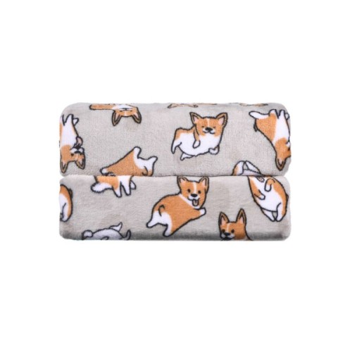 Плед Ardesto Flannel коргі, 160х200 см (ART0109PB)