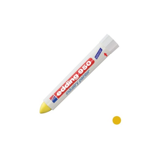 Маркер Edding Спеціальний промисловий маркер-паста Industry Painter 950 10 мм Жовтий (e-950/05)