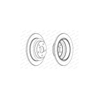 Гальмівний диск FERODO DDF678C