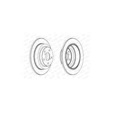 Гальмівний диск FERODO DDF678C