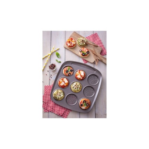 Форма для випікання Pyrex Asimetria мини-pizza 9 ячеек (AS09BZ0)
