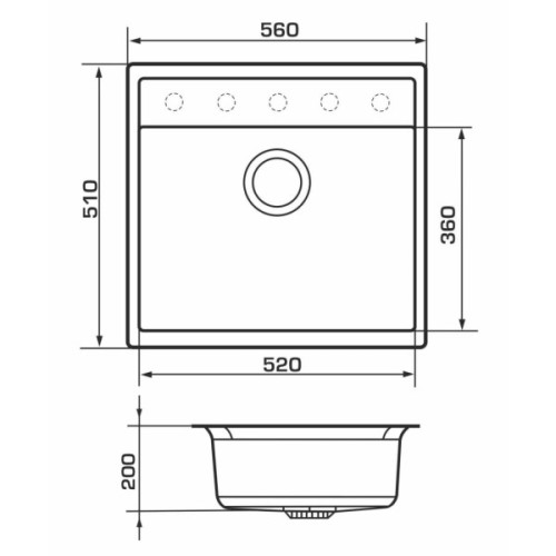 Мийка кухонна GRANADO LERIDA ivory (gr0404)