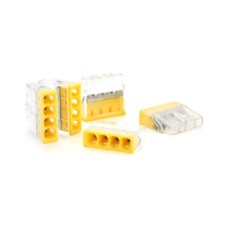 З'єднувач кабелю 4-pin самозажимна аналог WAGO К773-204, 50штпак Voltronic (K204/50)