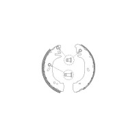 Гальмівні колодки REMSA 4306.01