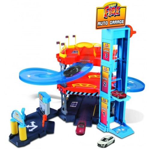 Ігровий набір Bburago Паркінг 3 рівня 2 машинки (18-30361)