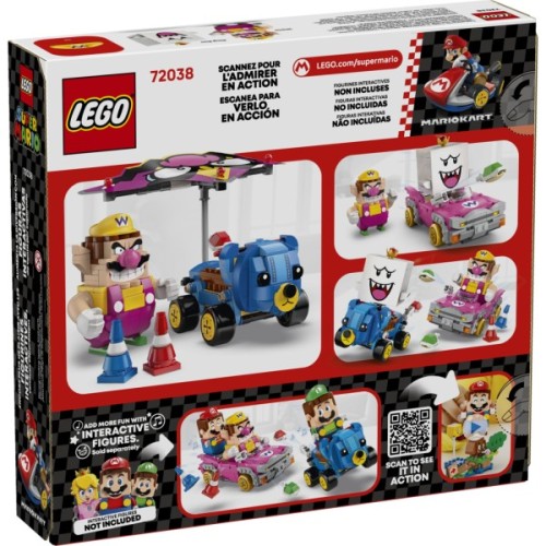 Конструктор LEGO Super Mario Mario Kart – Wario та King Boo (72038)