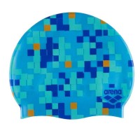 Шапка для плавання Arena Print 2 1E368-267 мультиколор Уні OSFM (3468337191711)