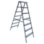 Драбина ELKOP cтремянка 7сх. верхя сходинка 1,64м, двостороння (DHR407)