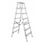 Драбина ELKOP cтремянка 7сх. верхя сходинка 1,64м, двостороння (DHR407)