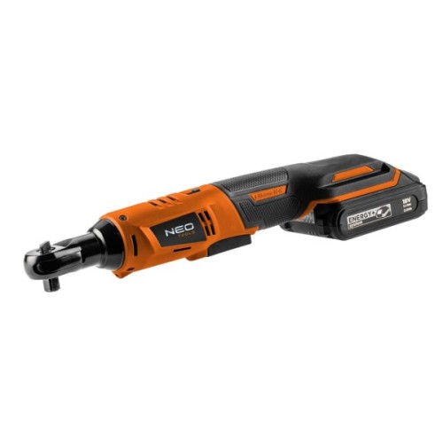 Гайковерт Neo Tools кутовий Energy+ 18V, 250об/хв, 60Нм, 3/8", адаптер 1/2" (без АКБ та ЗП) (04-603)