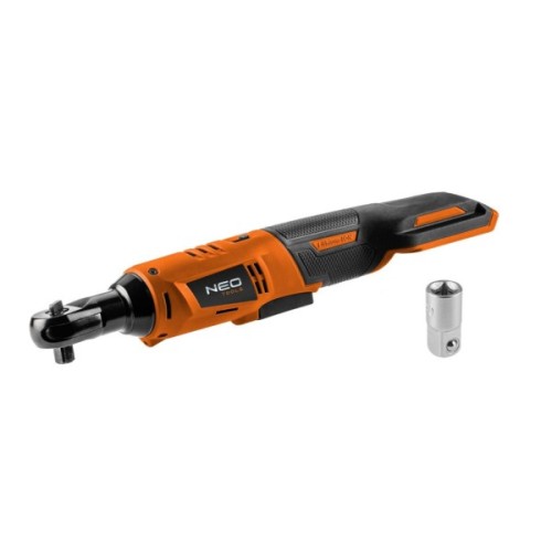 Гайковерт Neo Tools кутовий Energy+ 18V, 250об/хв, 60Нм, 3/8", адаптер 1/2" (без АКБ та ЗП) (04-603)