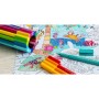 Фломастери Faber-Castell в пластиковій валізці Connector, 60 кольорів (25594)