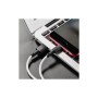 Дата кабель USB 2.0 AM to Micro 5P 1.0m silicone white BOROFONE (6931474710383)