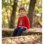 Спортивний костюм дитячий Breeze з динозавром (22090-92B-red)