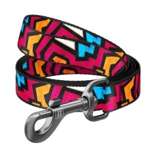 Повідець для собак WAUDOG Nylon "Графіті" L 25 мм х 122 см (4912)