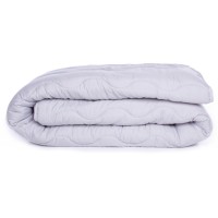 Ковдра MirSon антиалергенна EcoSilk всесезонна №9007 Eco Light Gray 155x215 см (2200005994344)