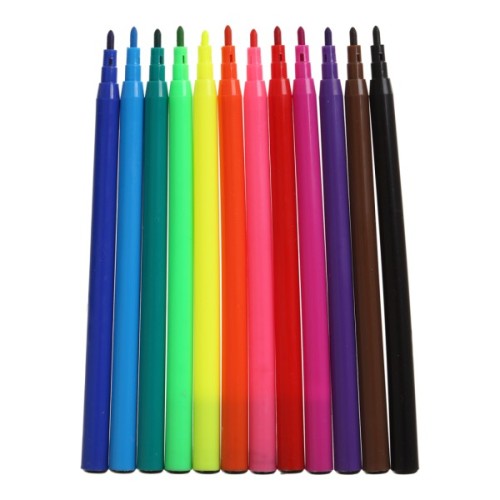 Фломастери ZiBi SMART Line Машинка 12 кольорів (ZB.2811)