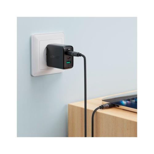 Дата кабель USB-C to USB-C 1.2m 3A silicone braid C10-03 Acefast (6974316283119)