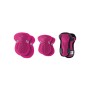 Комплект захисту Globber фуксія/темно-рожевий, для дитини 25-50кг (541-310)