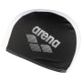 Шапка для плавання Arena Polyester II JR 002468-510 чорний, білий Діт OSFM (3468336217856)