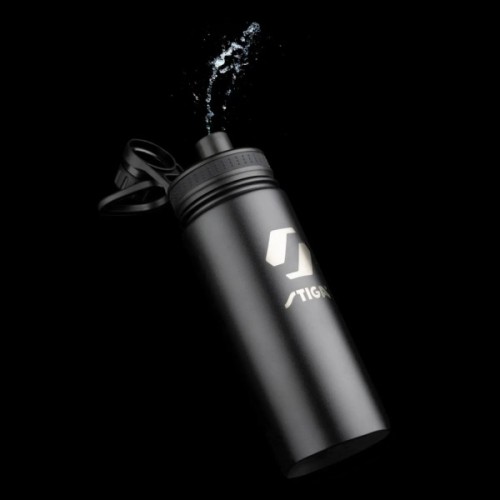Пляшка для води Stiga Water Bottle Steel Black 550ml (2905-0101-55) (931287)