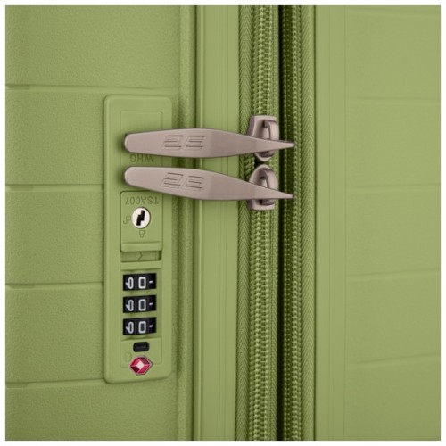 Валіза 2E Aero 35/44 л оливково-зелена (2E-SPP-AERO-S-MG)