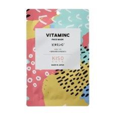 Маска для обличчя Kiso Care Vitamin C Face Mask (4580050290485) Маска для обличчя Kiso Care Vitamin C Face Mask (4580050290485)