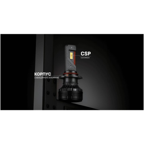 Автолампа PULSO LED-chips Customized CSP/9-30V/2*85W/20000Lm/6000k (LC7-HB3)