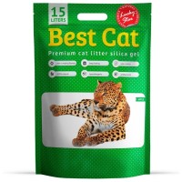 Наповнювач для туалету Best Cat Green Apple Силікагелевий 15 л (4820281500435)