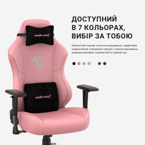 Крісло ігрове Anda Seat Phantom 3 Size L Black/Black (AD18Y-06-B-PV/C-B01)
