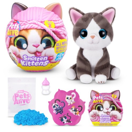 Інтерактивна іграшка Pets & Robo Alive S2 – Грайливі кошенята (9568)