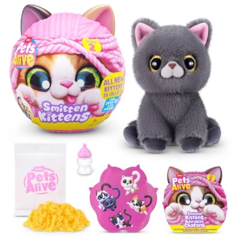 Інтерактивна іграшка Pets & Robo Alive S2 – Грайливі кошенята (9568)