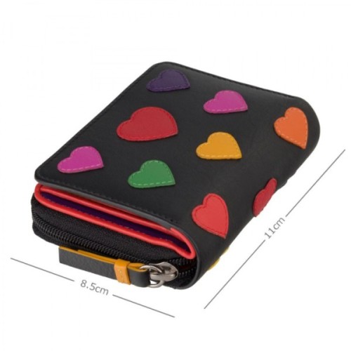 Гаманець Visconti LV6 Desire Black/Multi Love (LV6 BK MULTI)