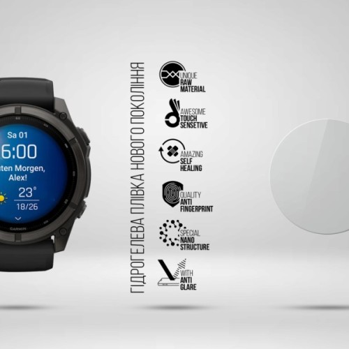 Плівка захисна Armorstandart Matte hydrogel Garmin Fenix 9 51mm AMOLED 6 pcs (ARM94009)