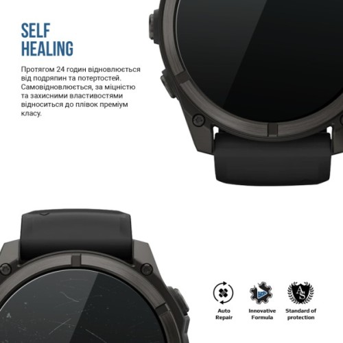 Плівка захисна Armorstandart Matte hydrogel Garmin Fenix 9 51mm AMOLED 6 pcs (ARM94009)