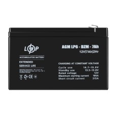 Батарея до ДБЖ LogicPower 12В 12 Ач (6-DZM-12) (16152)