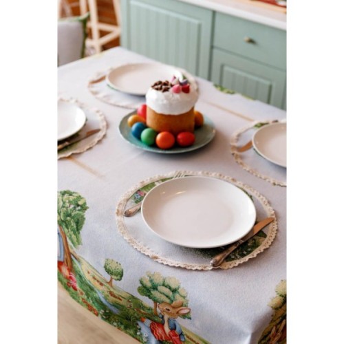 Скатертина Прованс гобеленова Галявина 135х140 см (034103)