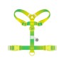 Шлея для собак WAUDOG Nylon Recycled анатомічна H-подібна з QR-паспортом, пластиковий фастекс, L салатова (47535)