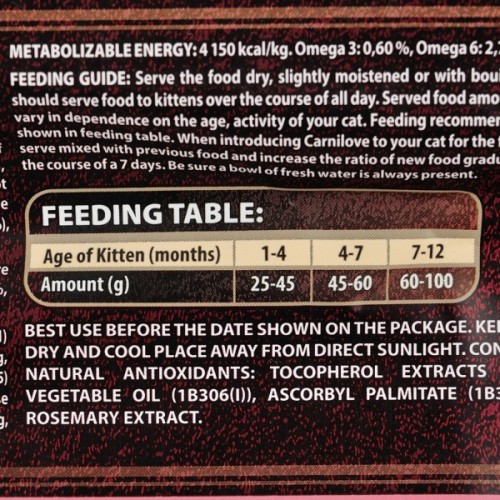Сухий корм для кішок Carnilove Cat Kitten 2 кг (8595602512225)