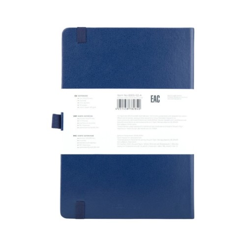 Блокнот Axent Partner Prime 145х210 мм A5 96 аркушів у клітинка Синій (8305-02-A)