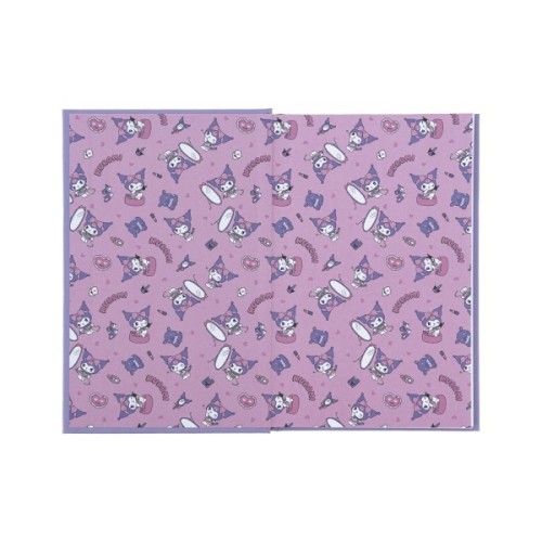 Блокнот Kite А6 Kuromi, тверда обкладинка, 80 аркушів, клітинка (HK24-199-2)