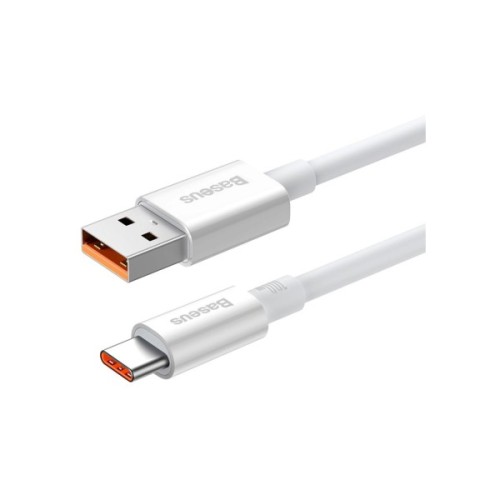 Дата кабель USB 2.0 AM to USB-C 1.0m Superior Fast Charging 100W moon white Baseus (P10320102214-01)