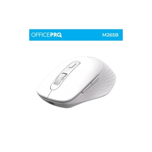 Мишка OfficePro M265W Wireless/Bluetooth Silent Click White (M265W)