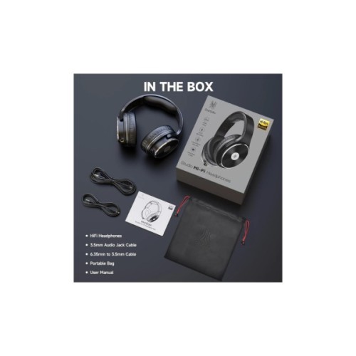 Навушники OneOdio Studio Hifi 3,5мм/6,35мм Black (Studio Hifi Black)