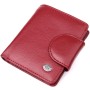 Гаманець ST Leather З натуральної шкіри Бордовий (23071)