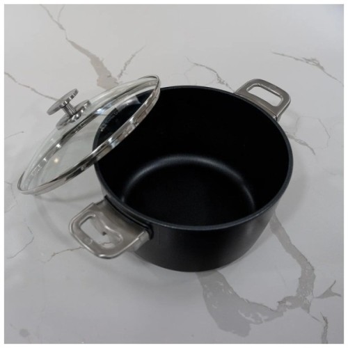 Каструля Swiss Diamond CXD Induction з кришкою 24 см 5,2 л (CXD6124ic)