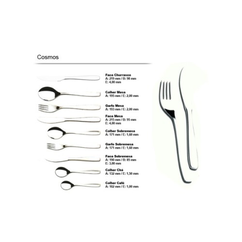 Кавова ложка Tramontina Сosmos 6 шт (66950/081)