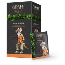 Чай Graff Citrus Space Зелений 20 пакетиків х 1.5 г (4820279610764)